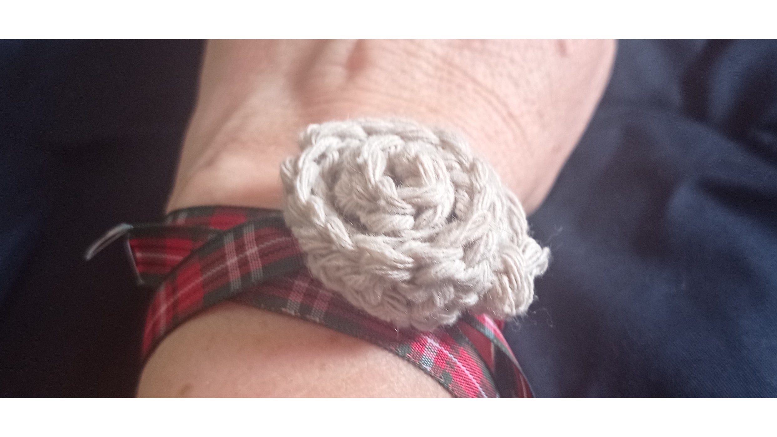 Pulsera de flor