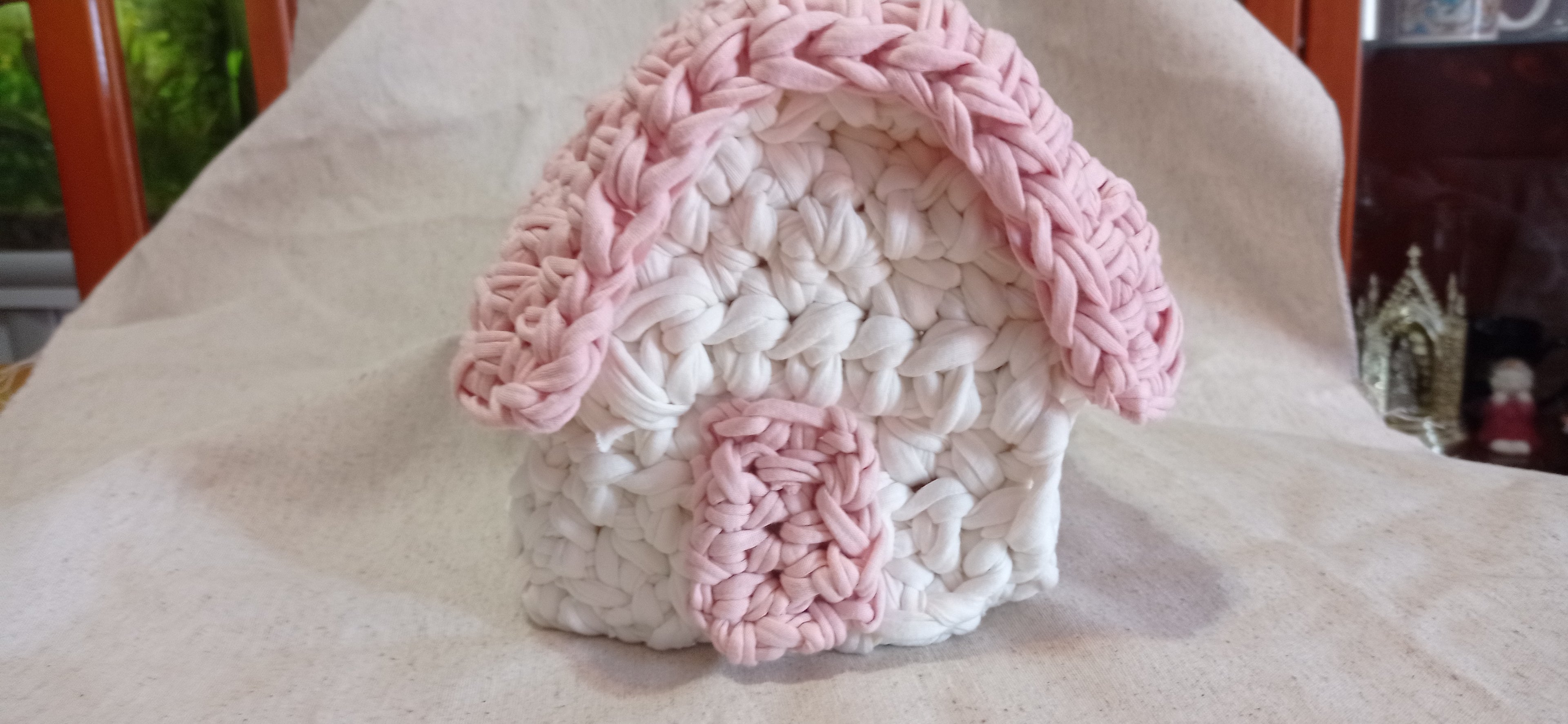 Casita de crochet